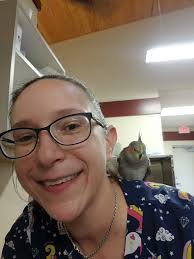 When a client finds a bird and it's friendly......