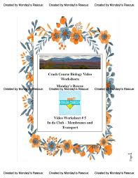 Crash Course Biology All Video Worksheet Guides And Transcripts 40 Episodes In 2020 Crash Course Biology Crash Course World History