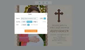 You can easily upload a picture of your baby and add it to the design as well. How To Make Baby Shower Invitation Cards Quickly For New Baby Celebration