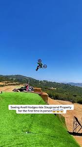 Watching Axell Hodges ride at Slay Ground was wild. So much bigger in  person #axellhodges #slayground #finalfourclips #dirtbike #monsterenergy