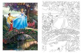Each image was created from the disney dreams collection of paintings by the thomas kinkade studios, and is presented in color across the page from the exceptionally detailed. Disney Dreams Collection Thomas Kinkade Studios Coloring Book By Thomas Kinkade Paperback Barnes Noble