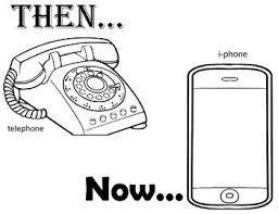 Technology Then And Now Phone Technology Lesson Teaching Technology Old Technology