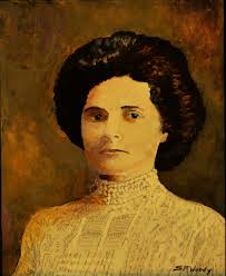 Old Photo of Vera Lawson and Annabelle Sulphur in Haileybury around 1936