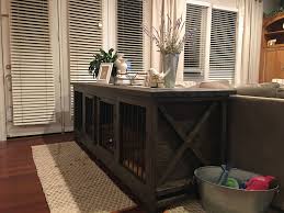 Farmhouse Dog Crate Sofa Table Don T Like Metal Dog Crates Build One Instead Dog Crate Table Dog Crate End Table Wooden Dog Crate