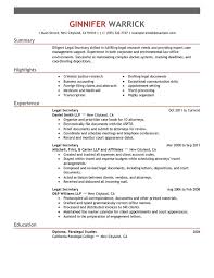 Resume format for company secretary internship. Best Legal Secretary Resume Example Livecareer Administrative Assistant Resume Resume Examples Job Resume Samples