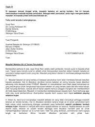 Contoh surat aduan bil air tinggi surat 0. Surat Kiriman Rasmi