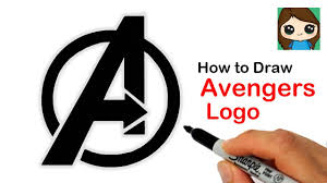 We have collected a large collection of the avengers coloring pages and their opponents in good quality. How To Draw The Avengers Logo Youtube
