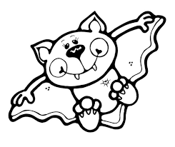 These free halloween coloring pages for kids are so much fun to color this season! Free Printable Bat Coloring Pages For Kids