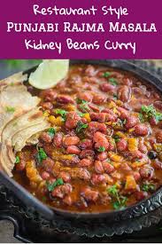 Rajma Masala Punjabi Rajma Masala Recipe Is A Much Loved Curry In Most Indian Households And It Goes Ver Rajma Recipe Rajma Masala Recipe Curry Recipes Indian