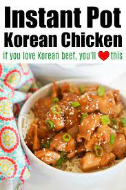 Best Instant Pot Korean Chicken The Typical Mom