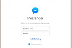 Minimalist design, different from the original version of the facebook application. Messenger For Desktop Mensajeria Instantanea
