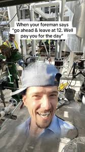 Foreman at The End of The Day