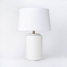 Ceramic Assembled Table Lamp White Threshold Designed With Studio Mcgee In 2020 White Table Lamp Table Lamp Energy Efficient Light Bulbs