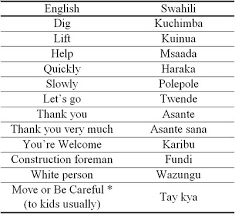 It is my birthday and i have no doubt in my mind that this is nature's way of telling me to eat more cakes! Famous Swahili Phrases Swahili Basics And Useful Phrases For Travelers To East Africa