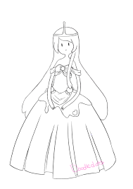 Finn and jake adventuretime coloring page. Marceline The Vampire Queen Clipart Illustration Drawing Clothing Transparent Clip Art