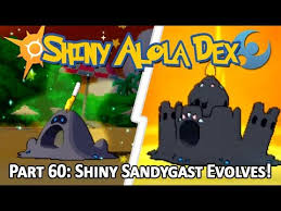 Live Shiny Sandygast After A 760 Sos Chain Evolution