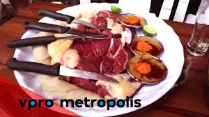 From an evolutionary standpoint, the acid has needed to be much stronger to kill parasites and different bacteria. Eating Raw Meat In Ethiopia Vpro Metropolis Youtube