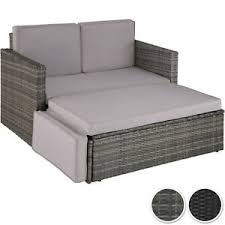 Free shipping for many products! Poly Rattan Lounge Set Gartenmobel Sitzgruppe Garten Sofa Couch Ottomane Hocker Ebay