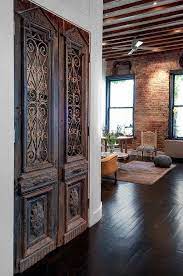 Maximize your space with these genius loft bed ideas and turn any room into an extra (or primary) bedroom. Antique Doors In The Interior Add Unique Accents To The Decor