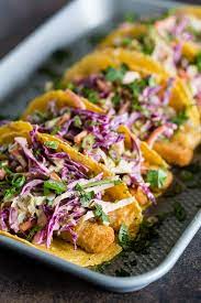 Easy Fish Tacos With Citrus Greek Yogurt Slaw Nutmeg Nanny