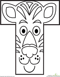 Includes images of baby animals, flowers, rain showers, and more. Letter T Worksheet Education Com
