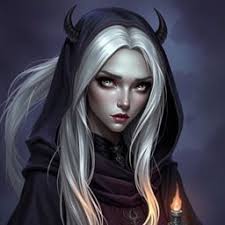 Mystical Half-Drow Fortune Teller: Unveil Your Future