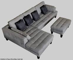 Fabric sectional sofa with chaise, 3 power recliners and articulating headrests, created for macy's $4,409.00 12 month financing 12 month financing (29) more like this. 3pc Contemporary Grey Microfiber Fabric Sectional Sofa Chaise Ottoman S168lg Buy Online In Botswana At Botswana Desertcart Com Productid 14986341