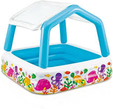 Intex Sun Shade Pool Https Api Shopstyle Com Action Apivisitretailer Id 437342468 Pid Uid8100 34415590 43 Piscinas Para Ninos Piscinas Hinchable