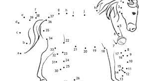 coloriage cheval silhouette de nettoyer la page