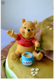 Epingle Par Anna Badowska Sur Winnie L Ourson Cake Winnie L Ourson Deco Pate A Sucre Fimo Noel