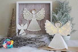 Download Layered Christmas Angel Special Heart Studio