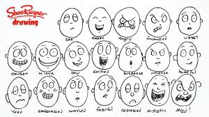 how to draw 20 different emotions