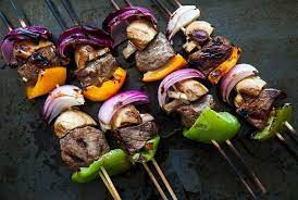 Beef Kabobs Recipe Shish Kebabs Kebab Recipes Beef Beef Kebabs Beef Kabobs