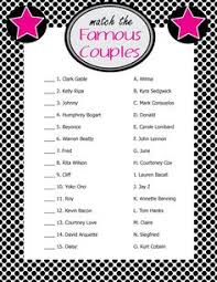 Printable Bridal Shower Games Couples Bridal Shower Bridal Shower Games Fun Bridal Shower Games