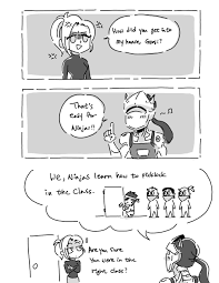 Mercy x Genji | Tumblr | Overwatch memes, Overwatch comic, Overwatch funny