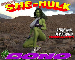 DestroXXIV - She Hulk Pro Bono (English) porn comic
