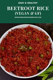 Instant Pot Beetroot Rice Beetroot Pulao Recipe Veggie Delight Beetroot Recipes Beetroot