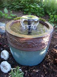 Auto shut off pump and led lights included. Diy Flower Pot Fountain 20 Pump Kit From Lowes 16 Pot From Ocean State Job Lot The Kit C Homemade Water Fountains Diy Garden Fountains Diy Water Fountain