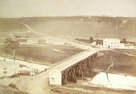Fyannsford Near Geelong Original Bridge Over The Moorabool River In Victoria In 1860 Australian Continent Geelong Old Photos