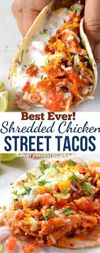 The 30 Minute Chicken Street Tacos Recipe Recipe Mexican Food Recipes Easy Mexican Food Recipes Authentic Street Taco Recipe