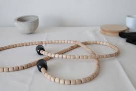 Electrical cord decorative boxes cable textiles iron lighting fabric accessories kitchen. Diy How Do You Make An Extension Cord Beautiful You Bead It Remodelista Bead Extensions Diy Cord Cover Extension Cord