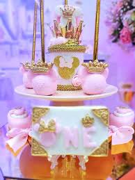 {l o v e c r u s h} crowns are handcrafted + sculpted from lace. Pink And Gold Minnie Mouse First Birthday