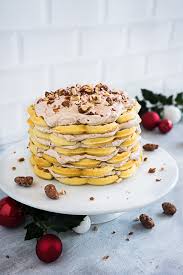 Und ich habe eben das. Vanille Waffel Torte Mit Gebrannten Mandeln Werbung Meine Kuechenschlacht