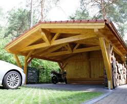 Carport Aus Holz Alu Stahl Carport Carport Holz Carport Bauen