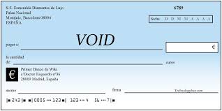What Is A Voided Check Business Business News Words