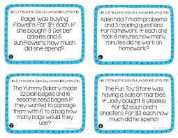 Both types of situations have to do with. 3rd Grade Two Step Word Problems With Multiplication And Division Task Cards The Teacher Next Door