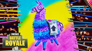 Fortnite dj llama battle royale drawing by danny mark rogers 4282. Drawing Fortnite Battle Royale Llama Loot Supply Drop How To Draw Lama Lookfishart