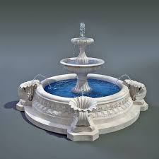3d Max Fountain Exterior Water Fountain Water Fountain Decorative Fountains