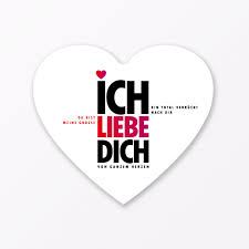 Ich liebe den höchsten von ganzem gemüte (i love the highest with my entire being), bwv 174, is a church cantata by johann sebastian bach. Postkarte Ich Liebe Dich In Herzform Inkl Umschlag