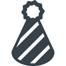 Get yours from +1,000 possibilities. Party Hat Free Icon Free Icon Rainbow Over 4500 Royalty Free Icons